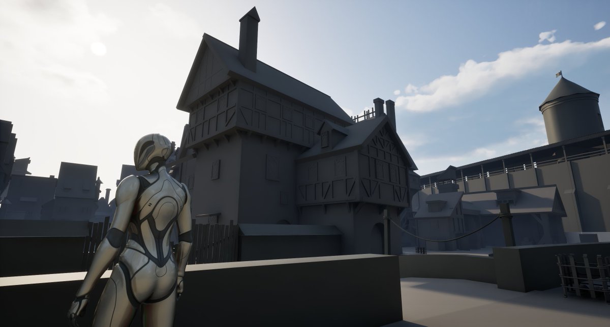Katy_Mariee's tweet image. 🛠️ Week 05
This week I have been modeling clean mesh in Blender, and separating individual modular and custom meshes and re-importing it all to Unreal. Then I combine the corresponding meshes in a blueprint 😋
#3DArtist #3DGameDev #3DEnvironment