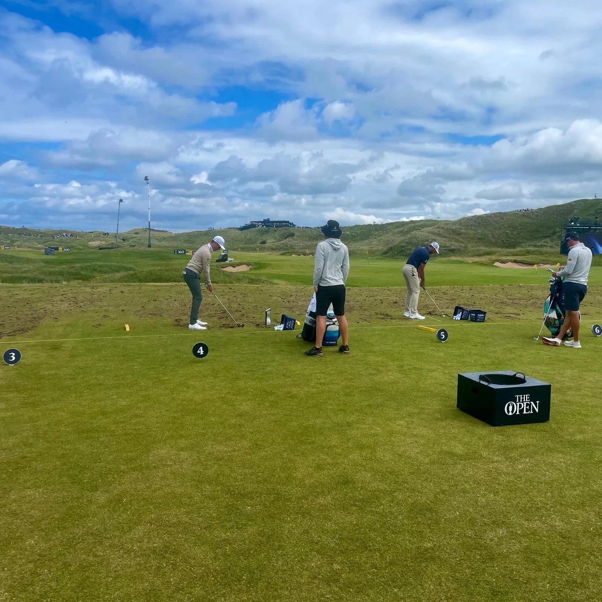 DCMS's tweet image. Minister @Steph_Peacock visited @TheOpen today in Portrush engaging with counterparts from Ireland and Northern Ireland, against the backdrop of championships expected to deliver £200m in benefits for the Northern Irish economy