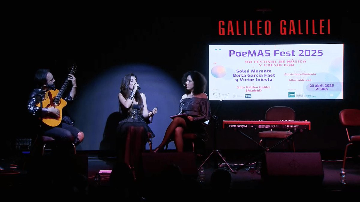 glaincorona's tweet image. 🤓 Muy emocionado de haber acompañado a Soleá Morente y Berta García Faet en este documental sobre poesía y música a través de las palabras de nuestros antepasados. 💃 Puede verse en este enlace ➡️ youtu.be/RA-QJte_06k?si…