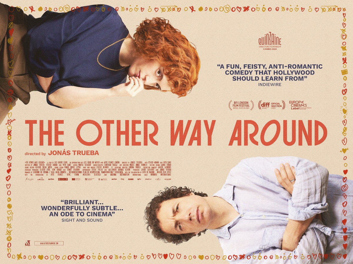 AX1 Entertainment (@ax1ent) on Twitter photo “A sparkling script… wry and articulate… this is a perceptive, self-analysing delight” <a href="/LWLies/">Little White Lies</a>
THE OTHER WAY AROUND, directed by Jonás Trueba, is now showing in cinemas in the UK and Ireland. Book now! bit.ly/theotherwayaro… “A sparkling script… wry and articulate… this is a perceptive, self-analysing delight” <a href="/LWLies/">Little White Lies</a>
THE OTHER WAY AROUND, directed by Jonás Trueba, is now showing in cinemas in the UK and Ireland. Book now! bit.ly/theotherwayaro…