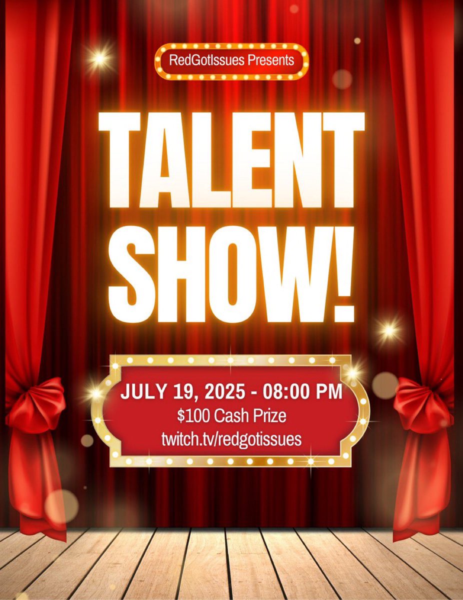 Listen man…

You can do it live or pre-recorded… 

This ain’t America’s Got Talent… 

Calling all the silly mfs too!! 

This was made to be a fun event… 

If interested.. fill out the doc below!

docs.google.com/forms/d/e/1FAI…
