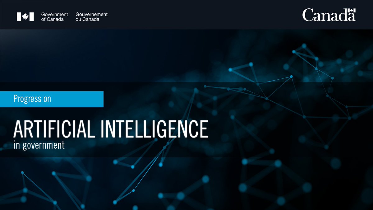 TBS_Canada's tweet image. 🚀 #AI technologies offer promising opportunities to improve #GC services. Their adoption is guided by clear values, ethics, and laws. To follow the timeline of work and updates, visit: ow.ly/Ce2u50WrT6t