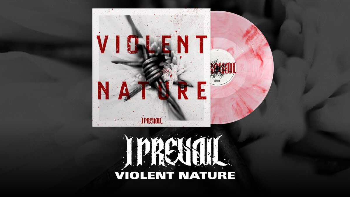 AltPress's tweet image. I Prevail just announced their new album, Violent Nature, and we’ve got limited-edition “blood shot” vinyl.
Only 500 copies, so order yours shop.altpress.com/products/i-pre…