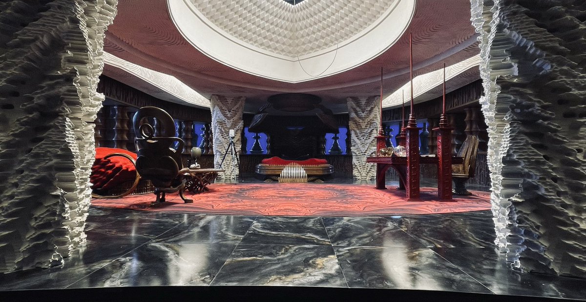 alexmccarroll's tweet image. Dune: Prophecy was just nominated for a design Emmy.
I was a senior art director on Dune, it was truly one of the more challenging things I’ve ever done. I became incredibly sick in Budapest ( had dreams and visions of death ) and I just kept going because Dune is Dune.