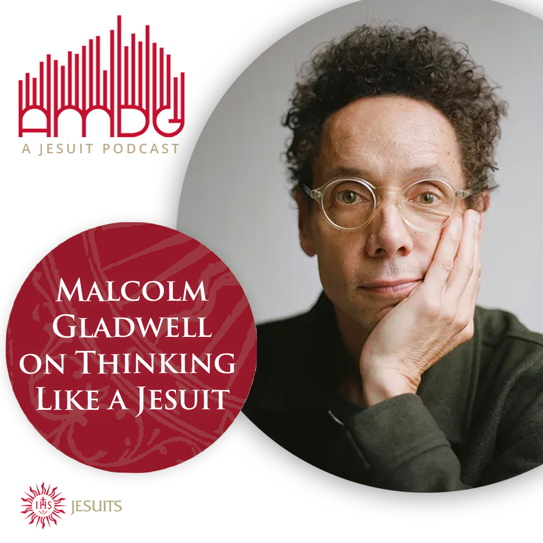 jesuitnews's tweet image. Six years ago today, the #AMDG podcast debuted, with host Mike Jordan Laskey talking with author Malcom @Gladwell about how to think like a #Jesuit.
Listen to our first episode: ow.ly/3PPS50WrU7z