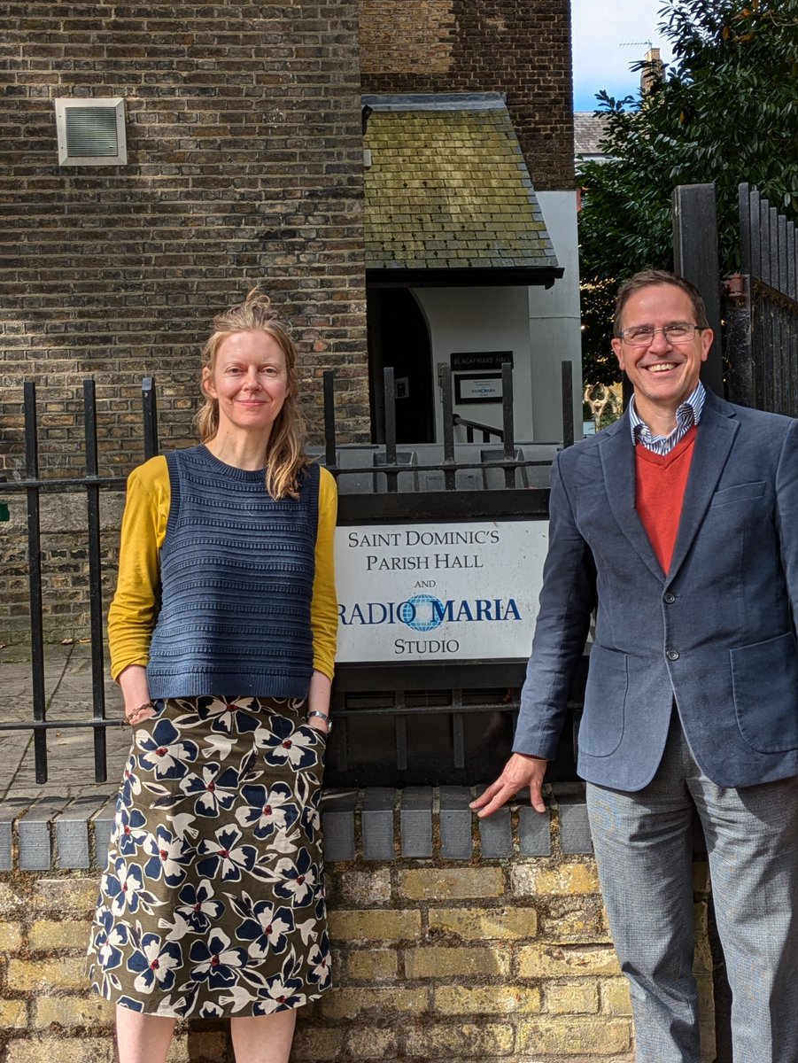 Richard is back on air with Elizabeth on <a href="/RadioMariaEng/">Radio Maria England</a> tomorrow at 10am, for his latest episode on 'Deus Caritas Est.' This month, he'll be joined by Susan O'Brien from Cambridge University, to talk about the rich history of Catholic social action led by female religious.