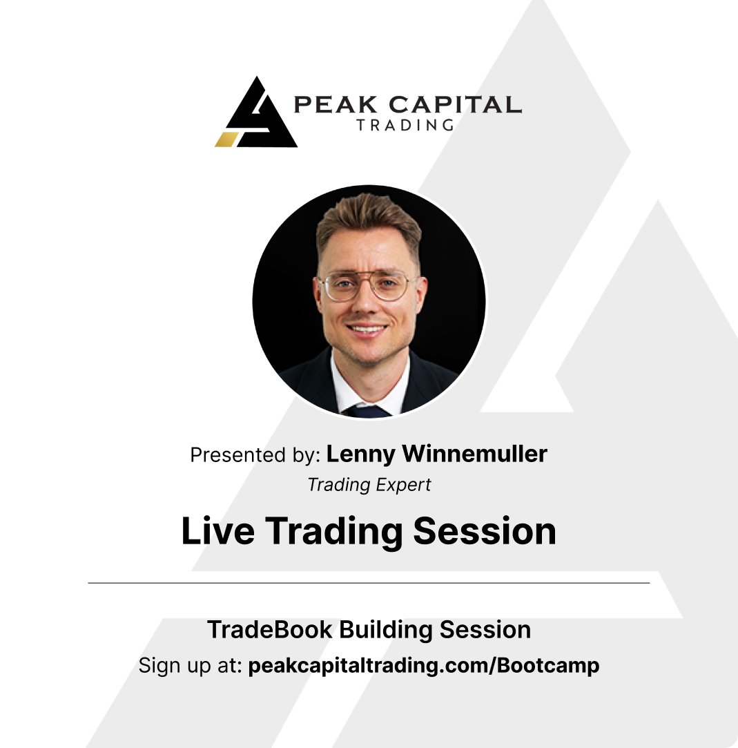 PeakCapTrading's tweet image. One more class for our Day Trading students to finish out the week

@TradingwLenny with a Live Trading Session!