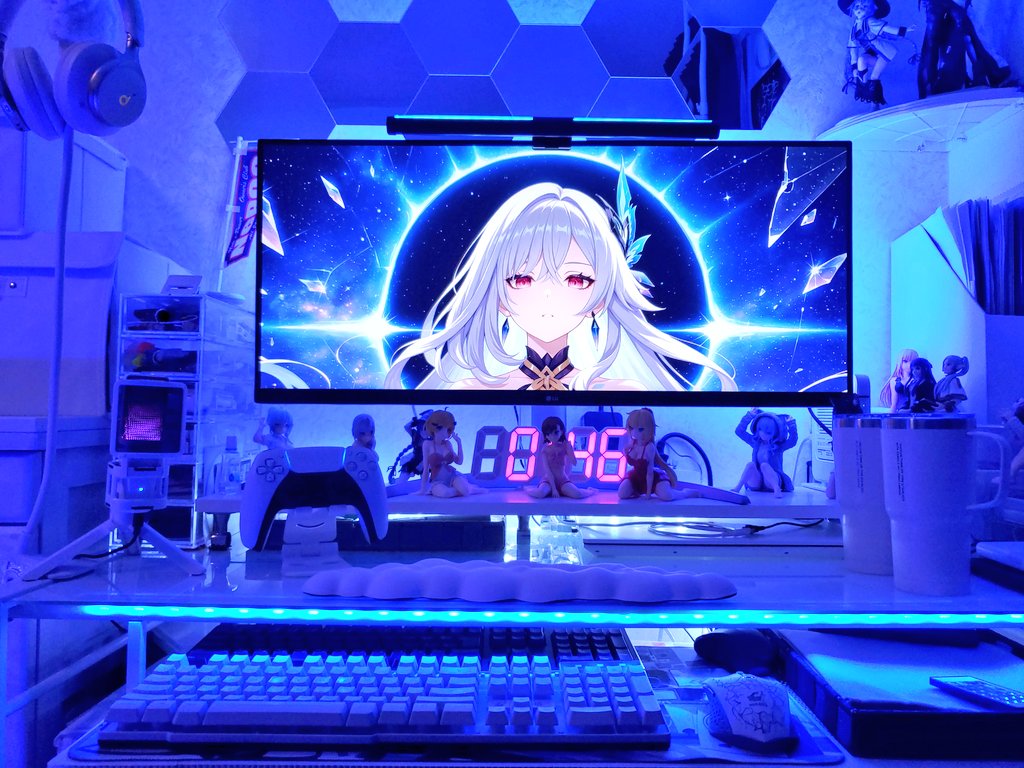 SSugoiyan's tweet image. 今日は青いよ(*´∀`*)
今日ショックなことにテレビが
壊れました( ノД`)…
分解して頑張ったけど原因分からず
(>ω<。)
取り敢えず信号見たらモニター
もしくはマイコンが故障(-ω-。)
コンタクトスプレー吹き掛けたけど
もう諦めてゲームします(*T^T)
#desksetup