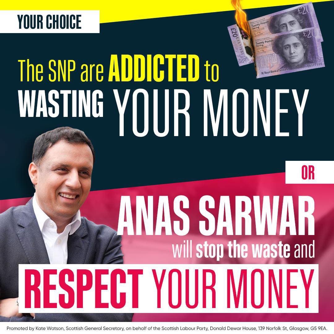 ScottishLabour's tweet image. Billions of taxpayer's money down the drain under the SNP. Scots deserve better.