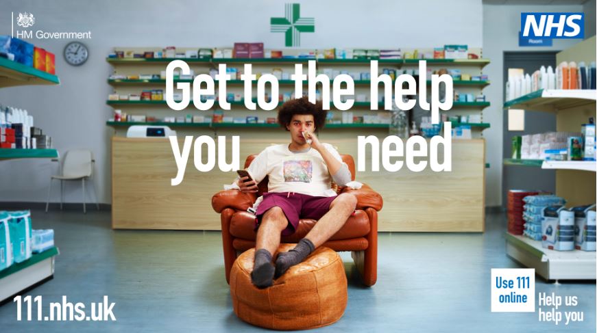 Not feeling well this weekend?

Contact #NHS111 online + get directed to the right place - like a #WestMidlands pharmacy 111.nhs.uk

If it could be #MEASLES please call ahead + say

DON'T just turn up at a healthcare provider as it's VERY INFECTIOUS