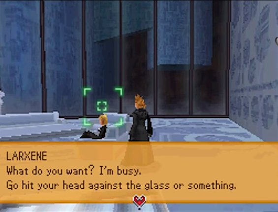 vixieberry's tweet image. "i asked grok" "i asked chatgpt" well I asked Larxene and she told me to go hit my head against the glass