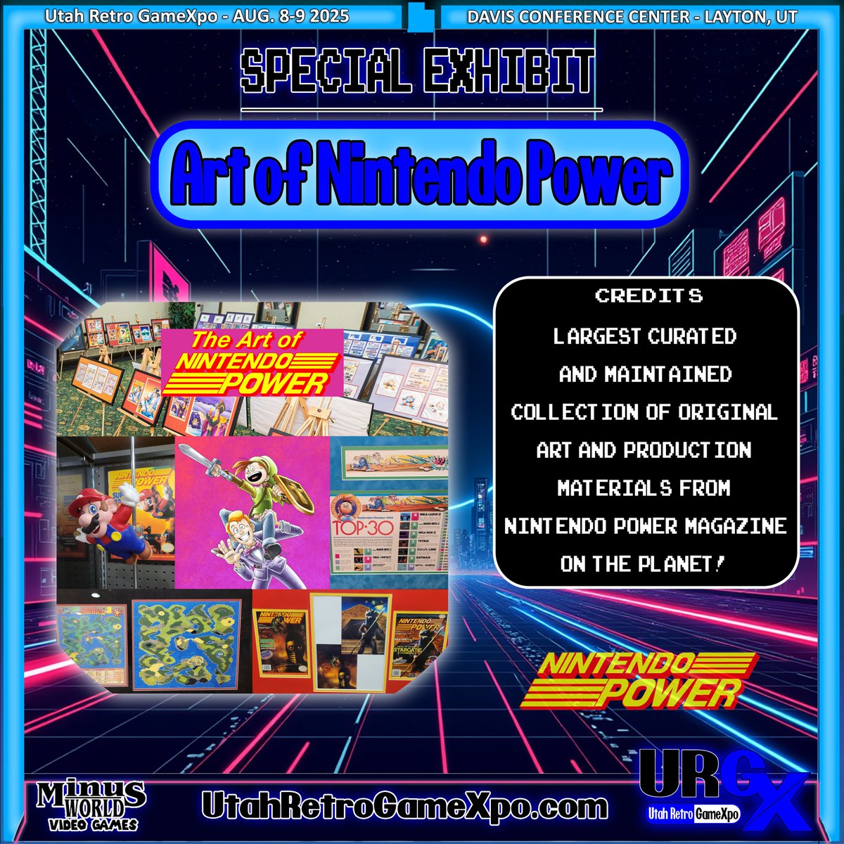 UtahRetroGameX's tweet image. We would like to welcome @artofnp as a special exhibitor of the Utah Retro GameXpo. Avoid the lines and get your tickets now before prices go up at the door. utahretrogamexpo.com/event-passes