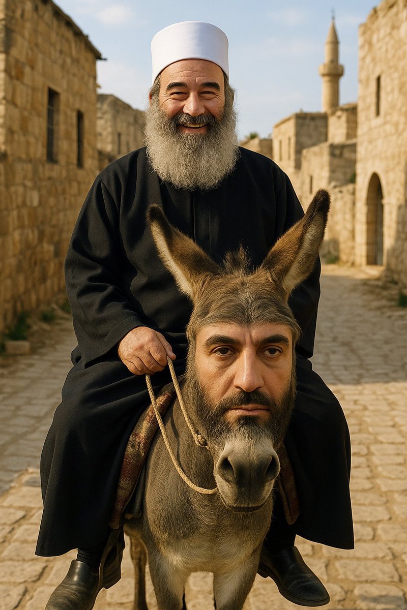 GoergeNasrallah's tweet image. الهجري الذي مرغ انف الداعشي الجولاني في الوحل
شنهق ولاك