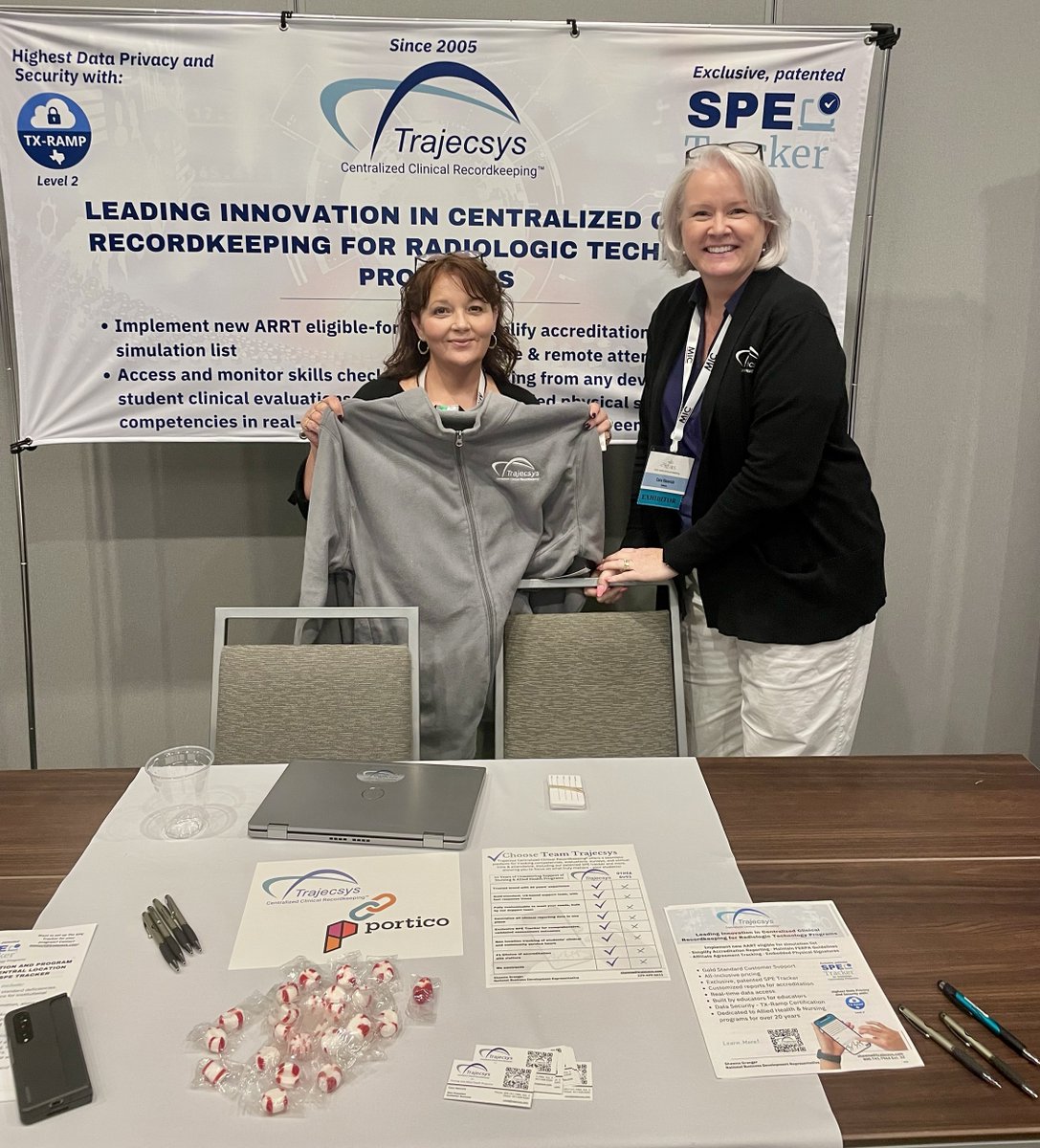 Congratulations to Beth Almanza, Pueblo Community College, our Trajecsys jacket winner at the 2025 AEIRS conference!

#TeamTrajecsys #aeirs2025