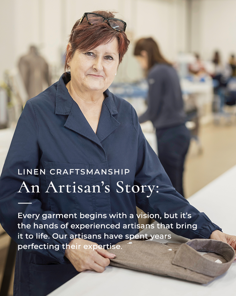 From Bergamo’s hills, Alessandra brings our Portofino Linen Shirt to life, each stitch a tribute to timeless craft. 

“It’s a language, a way of telling stories through your hands.”

Read more in the Journal: lucafaloni.com/lf-journal/cra… 

#LucaFaloni #LFCraftsmanship