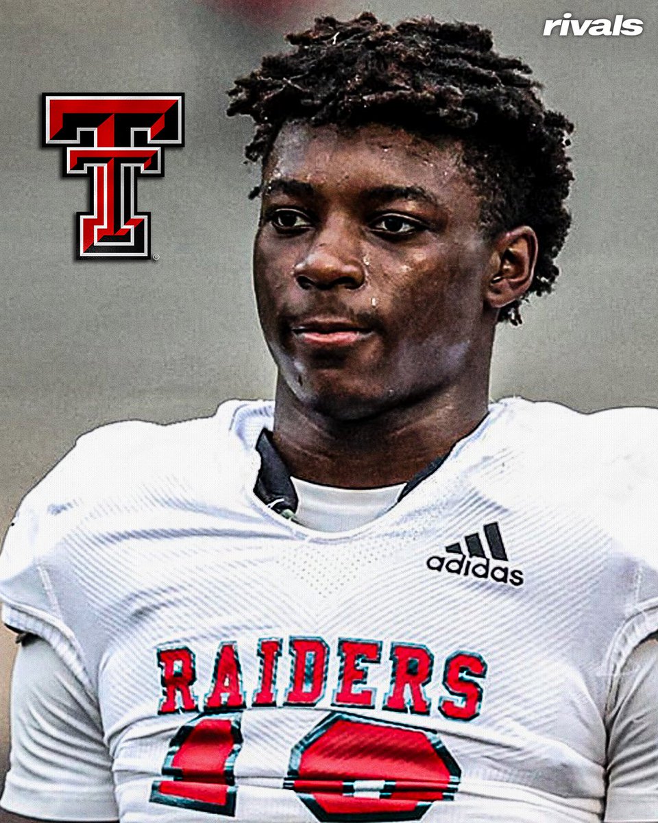 On3 Recruits (@on3recruits) on Twitter photo Texas Tech has quickly emerged on the list of Rivals’ 2027 No. 1 overall prospect Ladamion Guyton, he tells <a href="/ChadSimmons_/">ChadSimmons</a>🌵
“I like Texas Tech and they are high on my list.”
Read: on3.com/rivals/news/te… Texas Tech has quickly emerged on the list of Rivals’ 2027 No. 1 overall prospect Ladamion Guyton, he tells <a href="/ChadSimmons_/">ChadSimmons</a>🌵
“I like Texas Tech and they are high on my list.”
Read: on3.com/rivals/news/te…