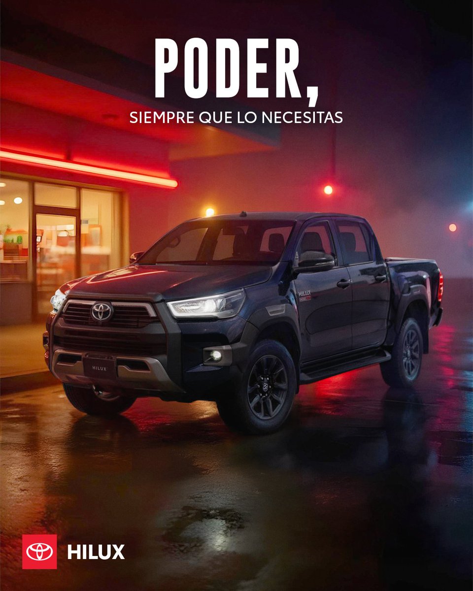 Indestructible, de día y de noche. Es momento de hacerte con tu #Toyota #Hilux. bit.ly/ToyotaHiluxMx