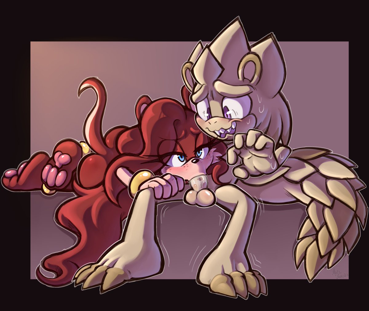 Commission for <a href="/itsisvb/">blazefeetlover31</a>! 

Thank you! 😊