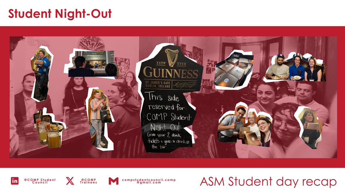 COMPTrainees's tweet image. π Event Recap: Student Night Out at #COMP2025 π
Trainees from across Canada gathered to unwind, connect, and celebrate after a full day of learning π»ποΈ
Thanks to everyone who joined β especially for the YP Workshop Raffle!
#MedPhysTrainees #YPMixer