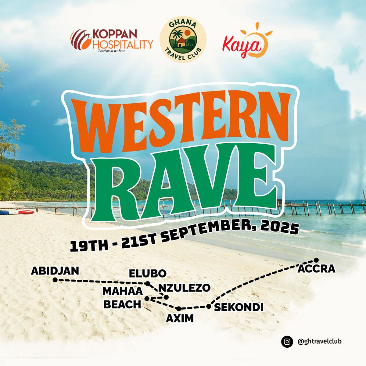koppanhospitality (@koppanh) on Twitter photo 3 days of splendor, culture & unforgettable vibes. Join <a href="/koppanH/">koppanhospitality</a> & <a href="/kayatoursghana/">Kaya Tours Ltd</a> for the #WesternRave from 19th - 21st September 2025
YOU need to be part of it!
For bookings and more info call - 0262349886
#KoppanRave
#GHTravelClub
#explore
#tourghana
#GhanaTourismAuthority 3 days of splendor, culture & unforgettable vibes. Join <a href="/koppanH/">koppanhospitality</a> & <a href="/kayatoursghana/">Kaya Tours Ltd</a> for the #WesternRave from 19th - 21st September 2025
YOU need to be part of it!
For bookings and more info call - 0262349886
#KoppanRave
#GHTravelClub
#explore
#tourghana
#GhanaTourismAuthority