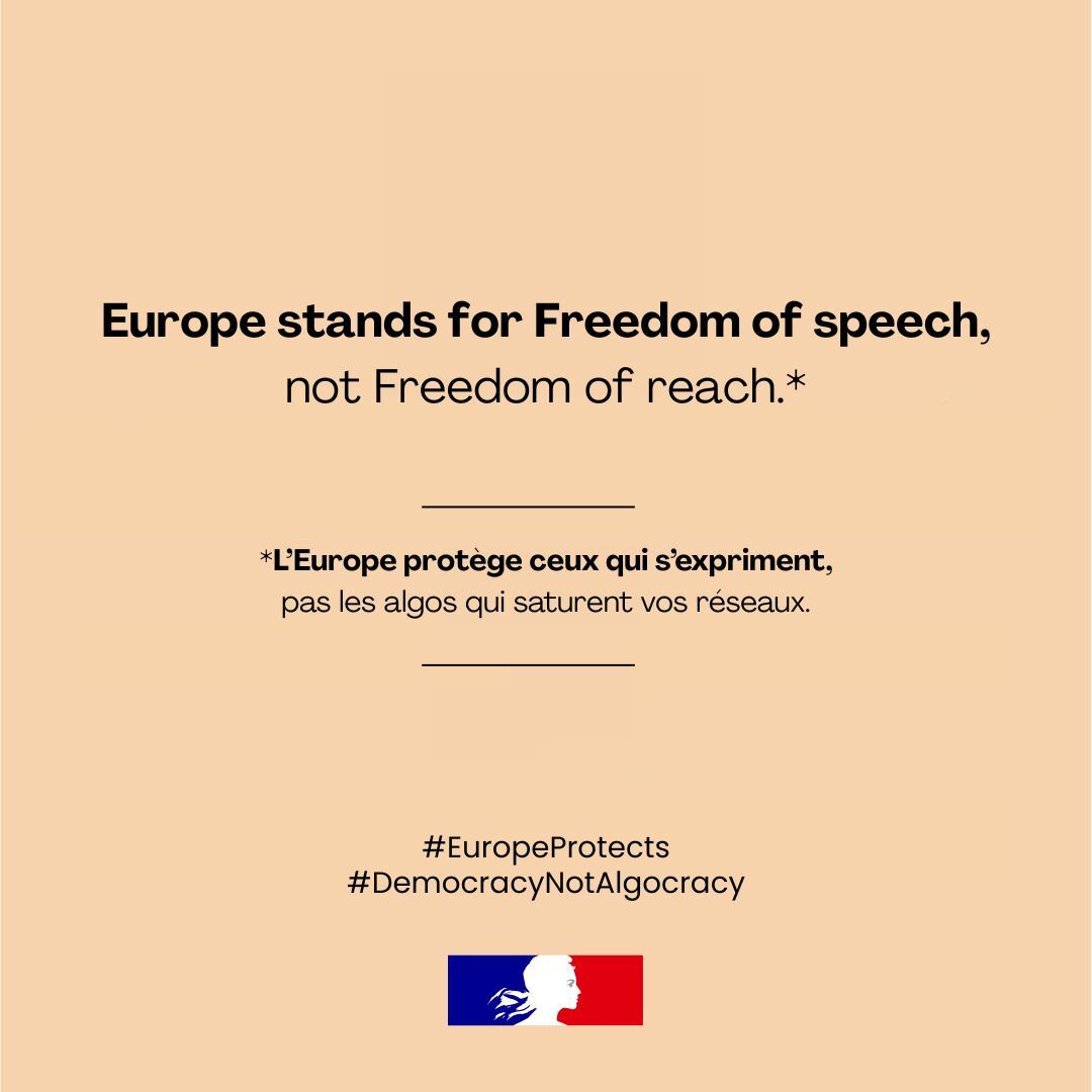 franceonu's tweet image. #EuropeProtects #DSAProtects #DemocracyNotAlgoracy