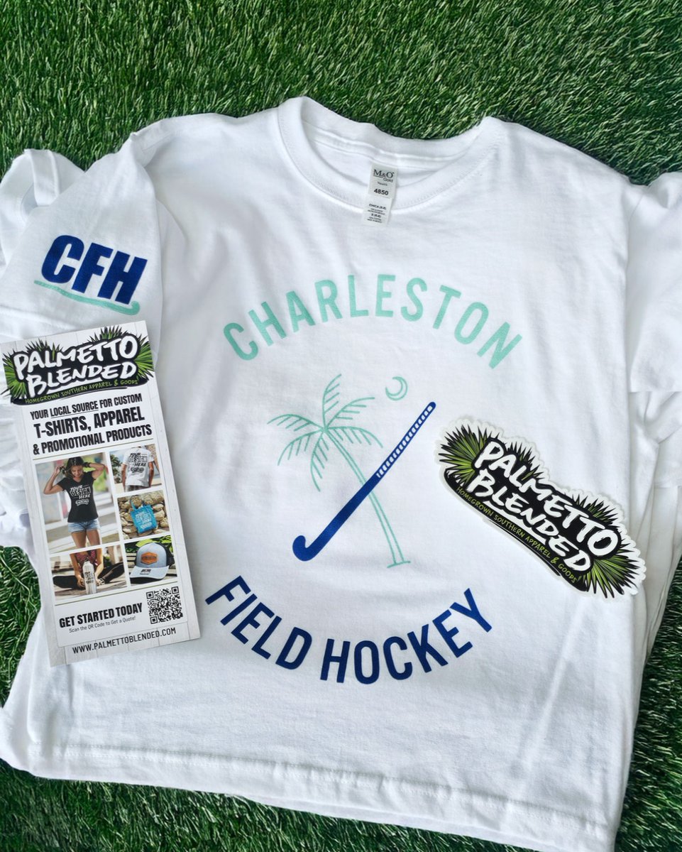 🌴 Game On, Charleston! 🏑

Ready to level up your team’s look? Let’s create something unforgettable—your brand, your story, blended perfectly.

#CharlestonFieldHockey #CustomTees #PalmettoBlended #SouthernApparel #TeamSpirit #PrintedWithPride