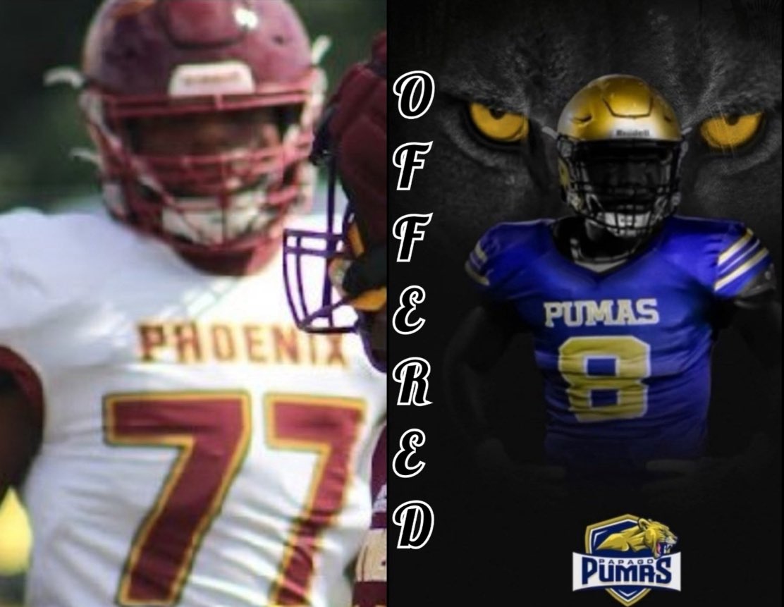 #AGTG I Am Blessed To Receive A Offer From  <a href="/PapagoPumas/">Papago Pumas JUCO Football</a> 🙏🏾  @CoachBSTRO <a href="/N_W_Sports/">Nation Wide Sports!</a> <a href="/NEWHAMPSTEADFB/">New Hampstead Football</a> <a href="/RecruitGeorgia/">Recruit Georgia</a>