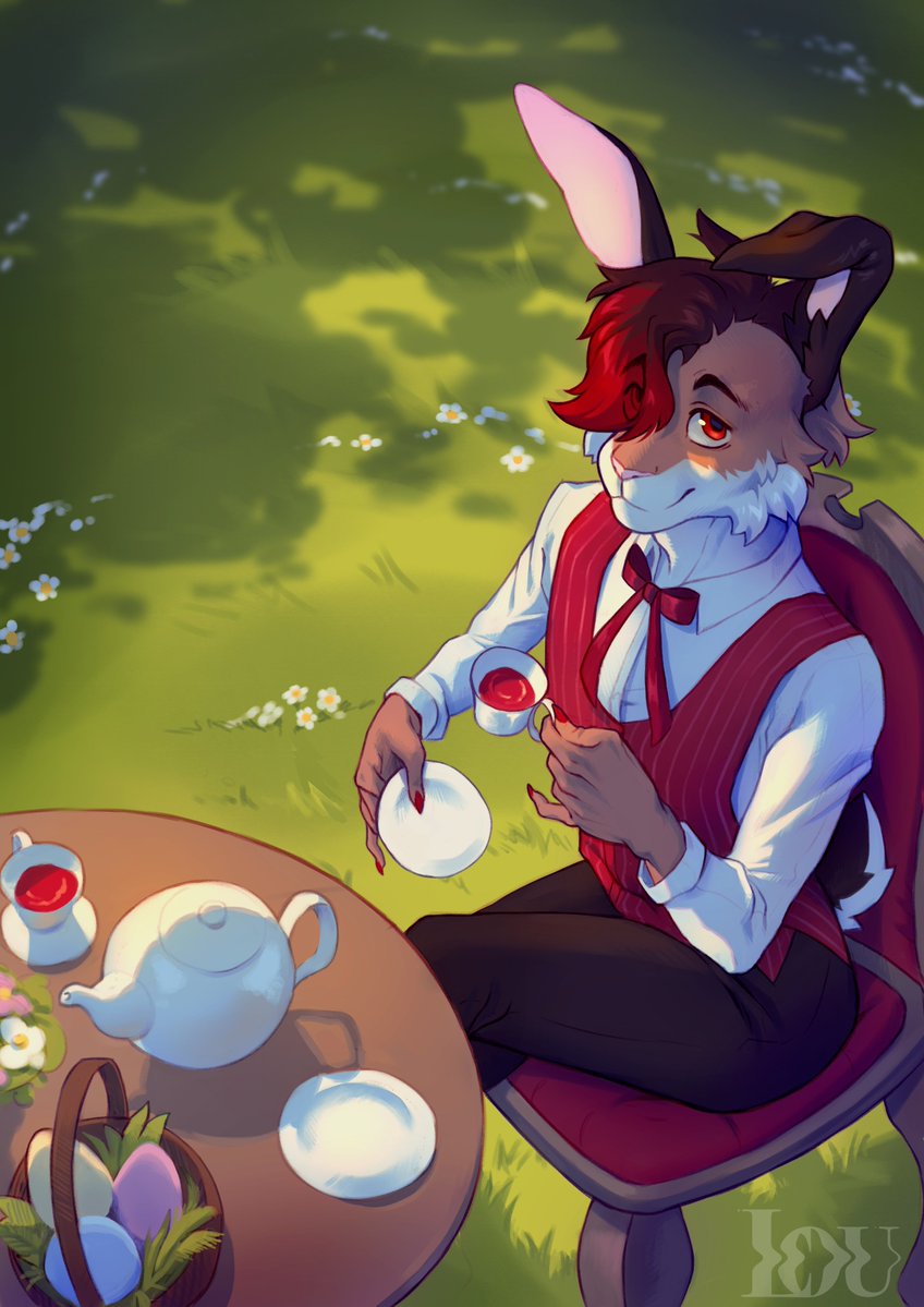 loukami_'s tweet image. 🐰☕️