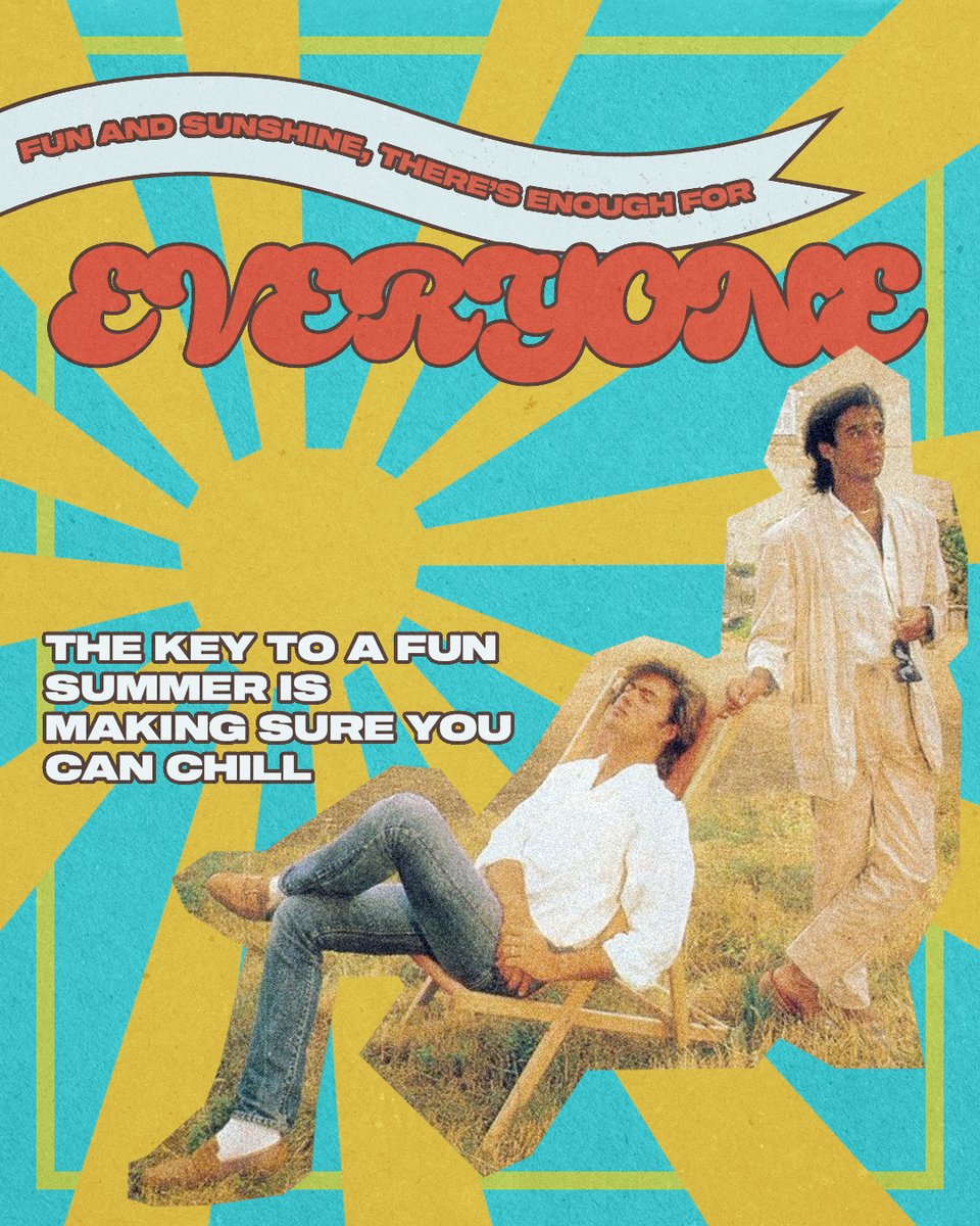 WhamOfficial_'s tweet image. Summer the WHAM! way: Sun, style, and a soundtrack that never gets old ☀️⛱️