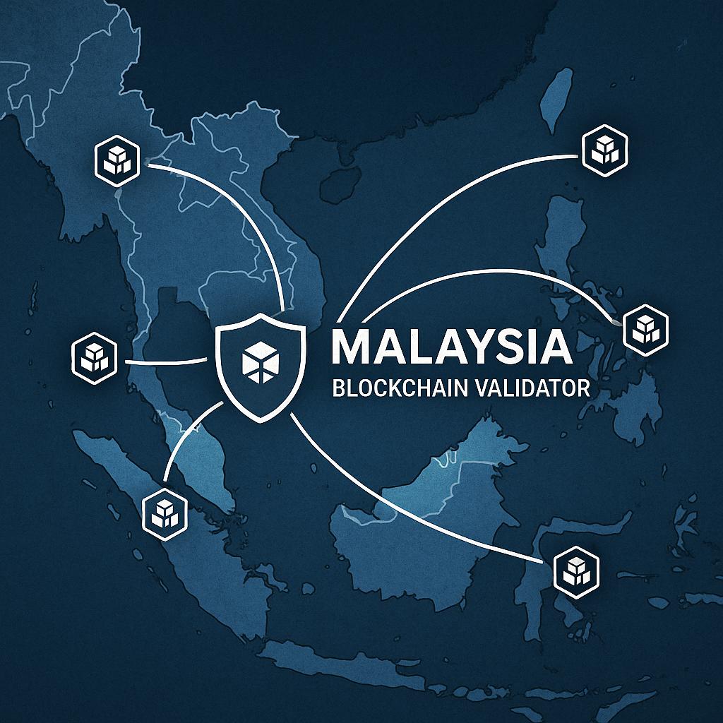 DoctorInGaming's tweet image. 🧵 Day 10/14: Malaysia Can Be Southeast Asia’s Blockchain Validator 🌏🛡️

Not just a hub.
A bridge. A diplomat. A standard-setter.

Malaysia can help Southeast Asia thrive by validating tech, policy &amp;amp; people.

Here&apos;s how.👇

#MYBW2025 #Web3MY #ASEANBlockchain #LiftOff
