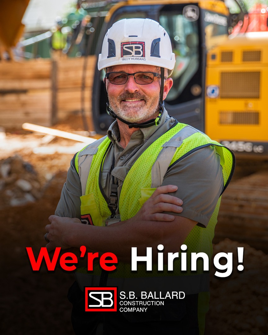 We’re hiring! We are looking for a Construction Project Scheduler to join our Virginia Beach team.

If you excel at managing schedules, coordinating teams, and keeping projects on track in a fast-paced environment, we want to hear from you.

Apply today at sbballard.com/careers