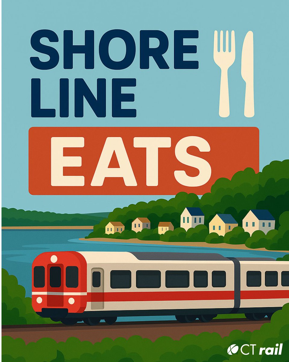 shorelineeast's tweet image. We want to know...what are your favorite restaurants, cafes, or local spots along the CTrail Shore Line East? ๐๐๐
Drop your recommendations below ๐ and we might feature them in an upcoming post!
#ShoreLineEATS #CTrail #SupportLocal #ShoreLineEast