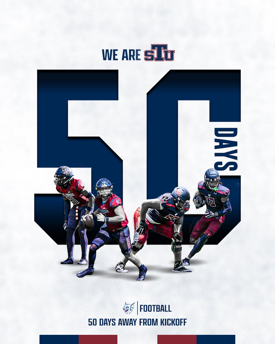 STU_Football's tweet image. Gameday in the Gardens is right around the corner
#STUFootball