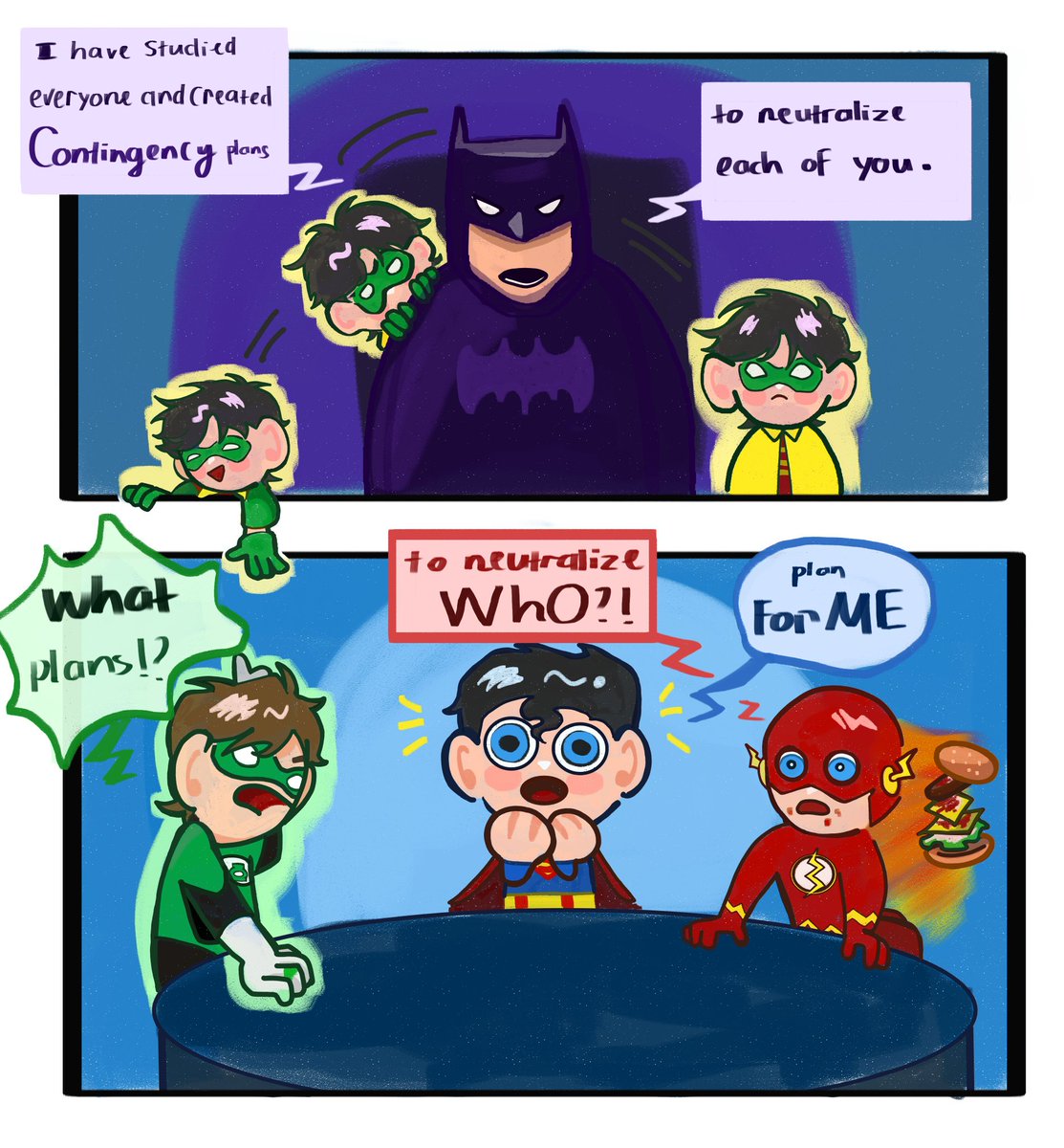 AesopGod's tweet image. at least he stays optimistic
#SuperBat #barryallen #Haljordan #dickgrayson