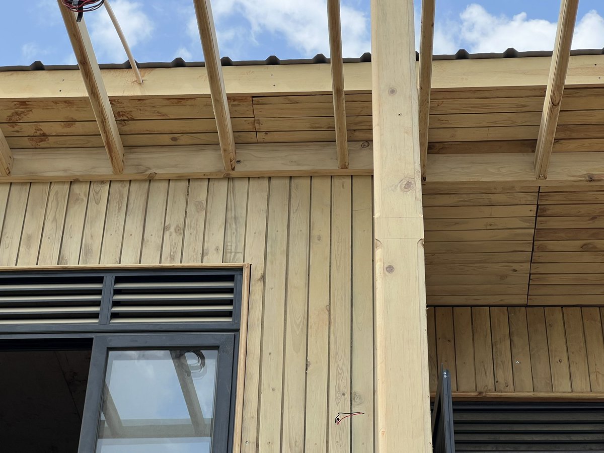 CallMeKulubya's tweet image. I have spent my day at the site to check on the progress of another wonderful house.
I can say the future is bright. These timber homes are becoming something else.