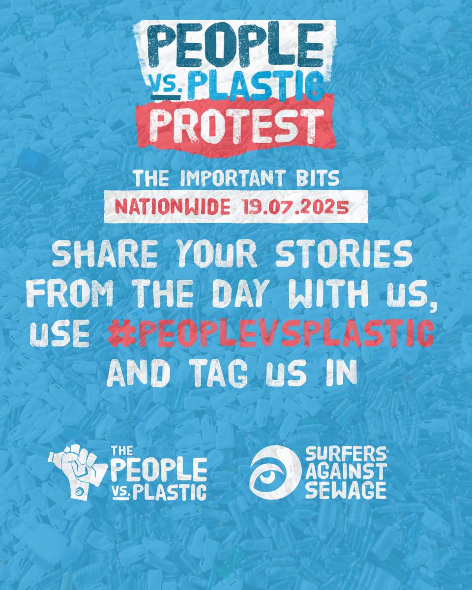 sascampaigns's tweet image. 🚨The People Vs Plastic protest is on across the nation tomorrow and we have some vital pieces of information for you 🚨
✊ If you want to attend a protest you can find your nearest one here - pulse.ly/o3al9yns0i
📷 If you're going, share your images with us using…