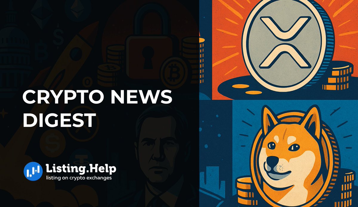 ListingHelp_UK's tweet image. 🚀 This Week in Crypto
1️⃣ U.S. House passes three major #crypto bills
The House approved the GENIUS Act (stablecoin regulation), the Clarity Act, and an Anti‑CBDC bill. The GENIUS Act now heads to President Trump, while the other two await Senate approval.
2️⃣ #BigONE…
