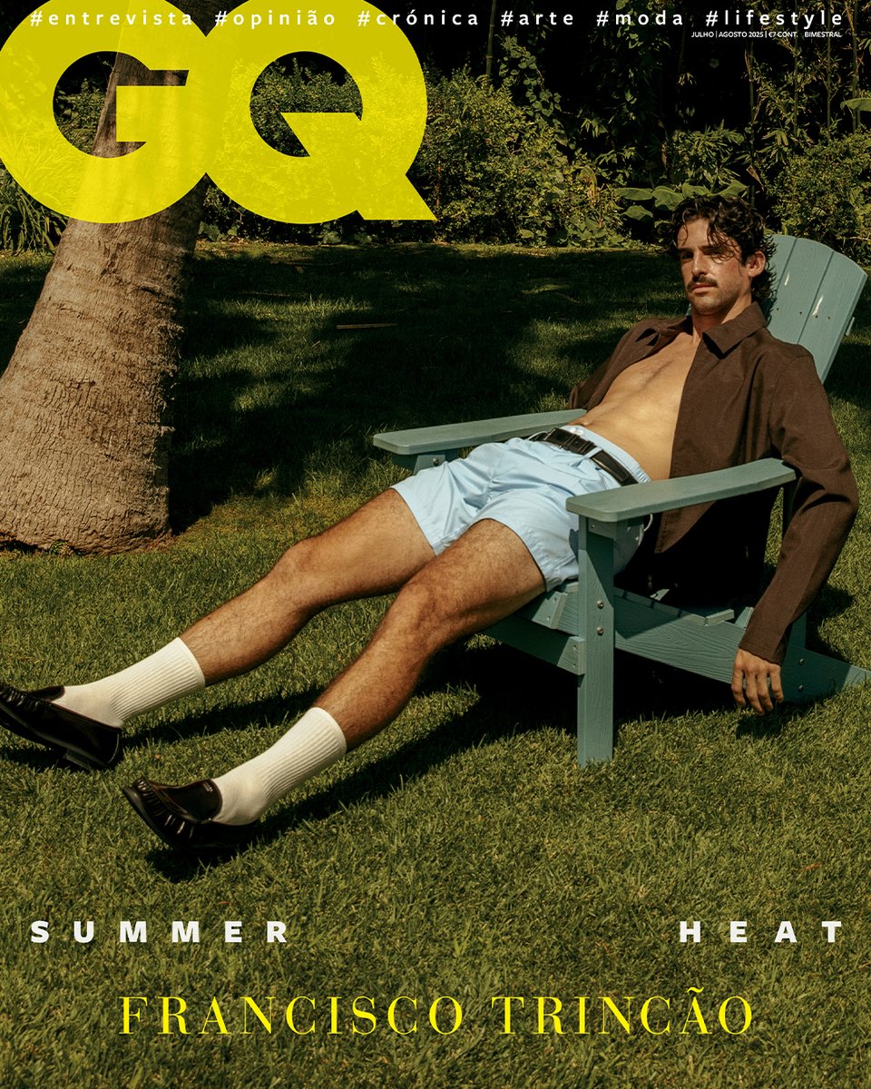 Prada's tweet image. Francisco Trincão wears Prada Days of Summer Collection in a recent issue of GQ Portugal. The editorial was photographed by Élio Nogueira and styled by Mariana Pimenta.
#PradaEditorials