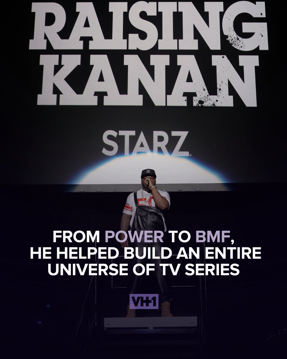 VH1's tweet image. A mixtape run that changed the game. A diamond-selling debut.
Now a TV empire and global brand.
Two decades in, his legacy’s cemented.
#50Cent #VH1 #UnderTheirInfluence