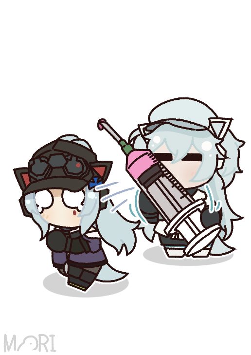 morikoa3's tweet image. [Doggo comics] Doggo vaccine

#소녀전선2망명 #GirlsFrontline2Exilium #ドールズフロントライン2