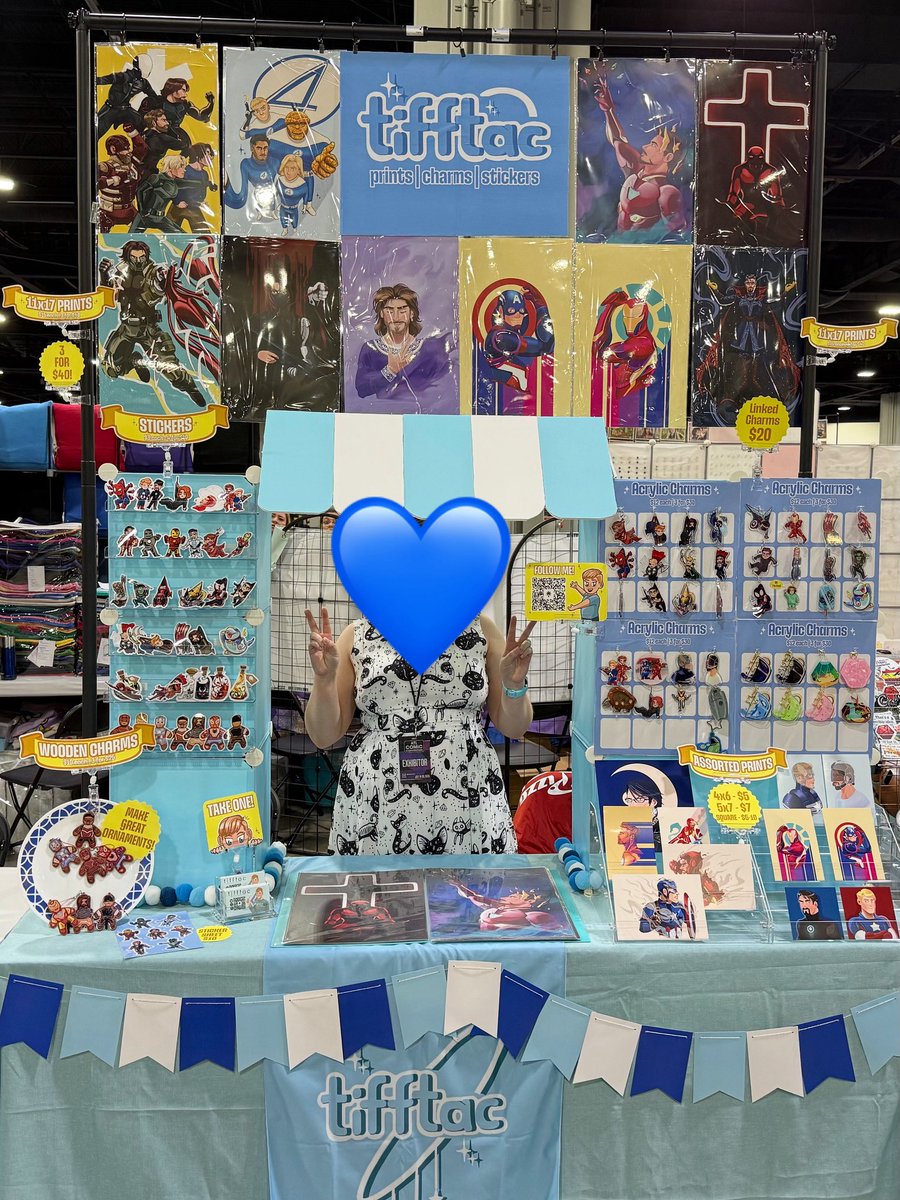 tifftac_'s tweet image. Atlanta Comic Con is open!! Come say hi at Booth I11! π₯°