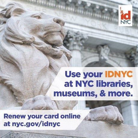 NYCHA (@nycha) on Twitter photo #DYK? Over 1.7 million New Yorkers have an IDNYC card — and you can get one too!
It’s a free government-issued ID available to all NYC residents 10 and older, at no cost!
📍Find an Enrollment Center and apply at on.nyc.gov/idnyc
<a href="/nycgov/">City of New York</a> <a href="/MayorsPEU/">NYC Mayor's Public Engagement Unit</a> #DYK? Over 1.7 million New Yorkers have an IDNYC card — and you can get one too!
It’s a free government-issued ID available to all NYC residents 10 and older, at no cost!
📍Find an Enrollment Center and apply at on.nyc.gov/idnyc
<a href="/nycgov/">City of New York</a> <a href="/MayorsPEU/">NYC Mayor's Public Engagement Unit</a>