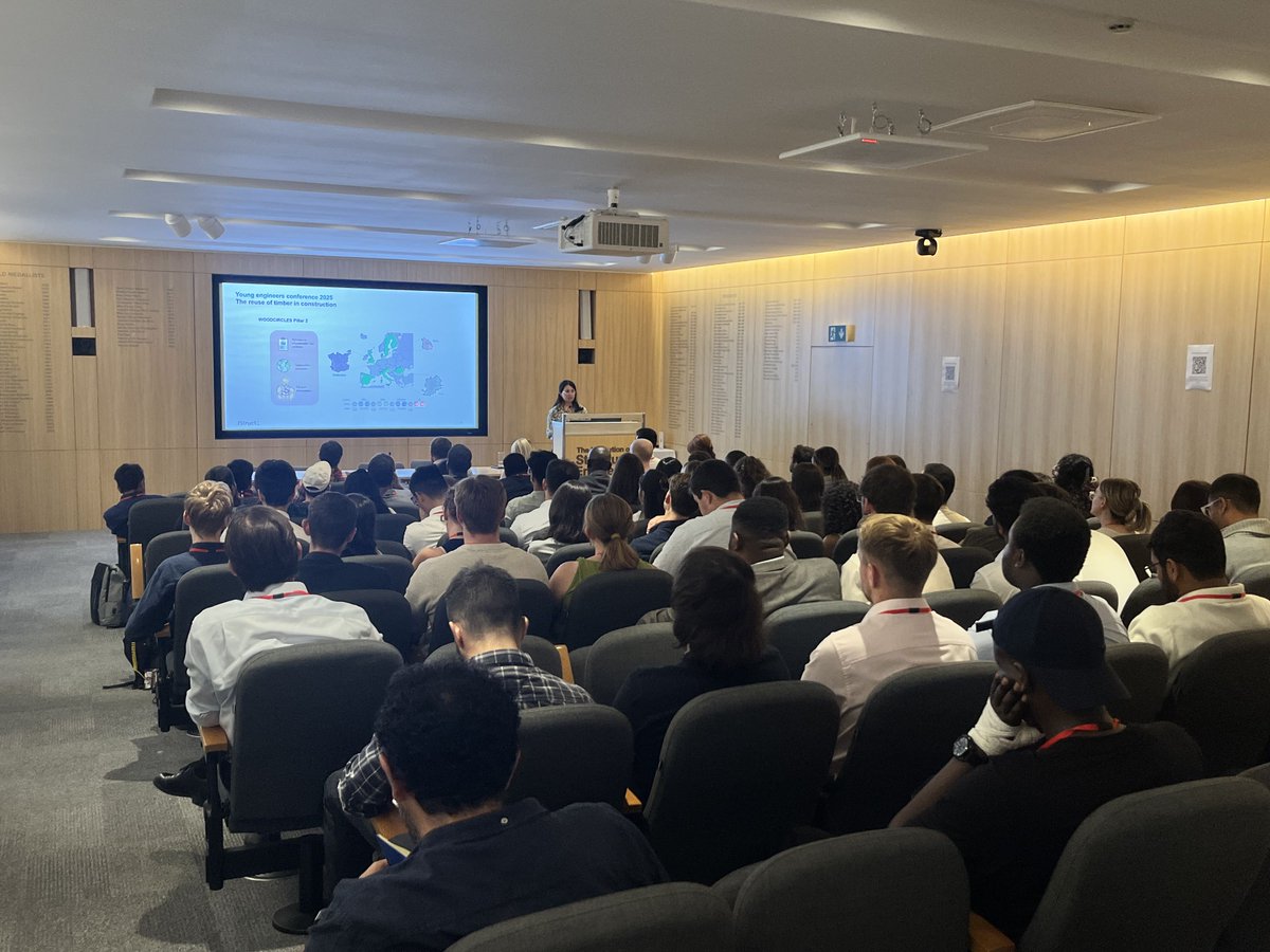 IStructE's tweet image. A great attendance for today&apos;s Young Engineers Conference at IStructE HQ, with leading professionals giving sessions covering a variety of topics from across the industry 🌟

#IStructE #StructuralEngineering #SustainableEngineering