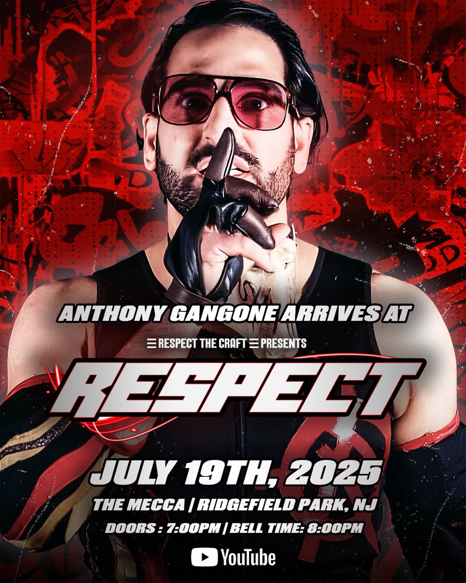 AnthonyGangone's tweet image. Everything you need to know about tomorrow’s DEBUT Respect the Craft wrestling event vs. Bear Bronson at Ridgefield Park, NJ