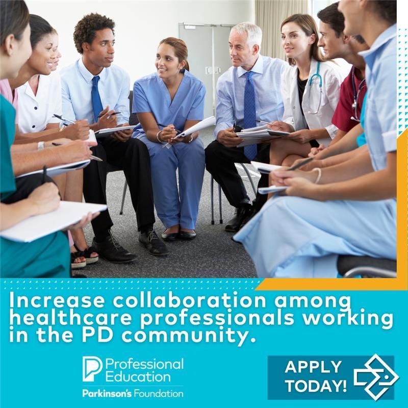 Parkinson's Foundation (@parkinsondotorg) on Twitter photo ⏳ There's still time to register for the Parkinson's Foundation Team Training! 
This live training helps healthcare professionals deliver better, more personalized care to people living with Parkinson’s. Don’t miss out — sign up today: education.parkinson.org/teamtraining ⏳ There's still time to register for the Parkinson's Foundation Team Training! 
This live training helps healthcare professionals deliver better, more personalized care to people living with Parkinson’s. Don’t miss out — sign up today: education.parkinson.org/teamtraining