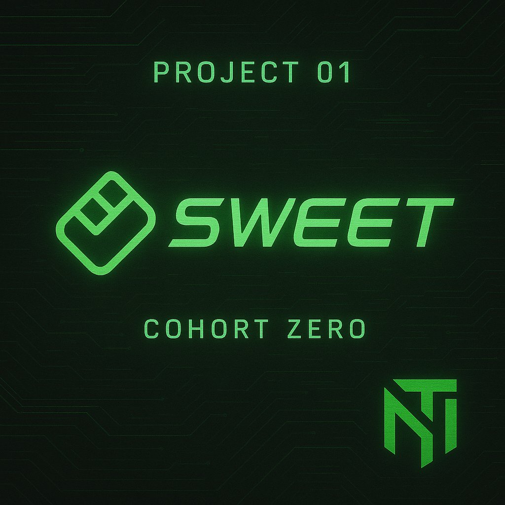 🍫 Project 01: SWEET
A token you’ll want to bite into.
Built on Sui.
Smart tokenomics, real use, no VCs.
💰 Used across tools, wallet infra &amp; a community-first launchpad.
❤️ SWEET is culture.
🧠 <a href="/sweetwalletapp/">sweet wallet</a> 
#SWEETtoken #SuiNetwork #NTI #TokenUtility