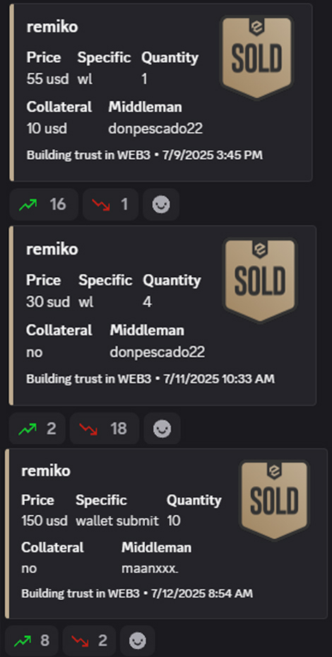 CallMeCeight's tweet image. idk how but i minted @RemikoNFT 
i think these guys won the game