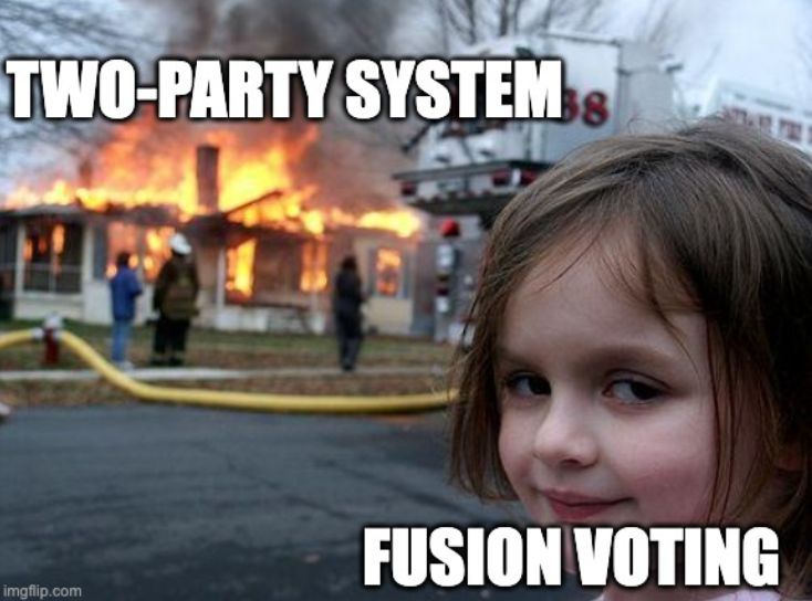 fusionvoting's tweet image. Why pick just one party when you can pick power? 🔥 #FusionVoting