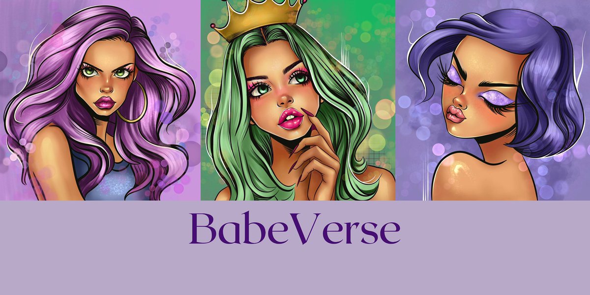 MalinkiArt's tweet image. 💜 𝗕𝗮𝗯𝗲𝗩𝗲𝗿𝘀𝗲💜
Invites you to meet your digital alter ego — a collection of radiant,fearless,and stylized female avatars made to light up the metaverse. Art meets identity in the boldest way possible.
⤵️LINK
objkt.com/collections/KT…
