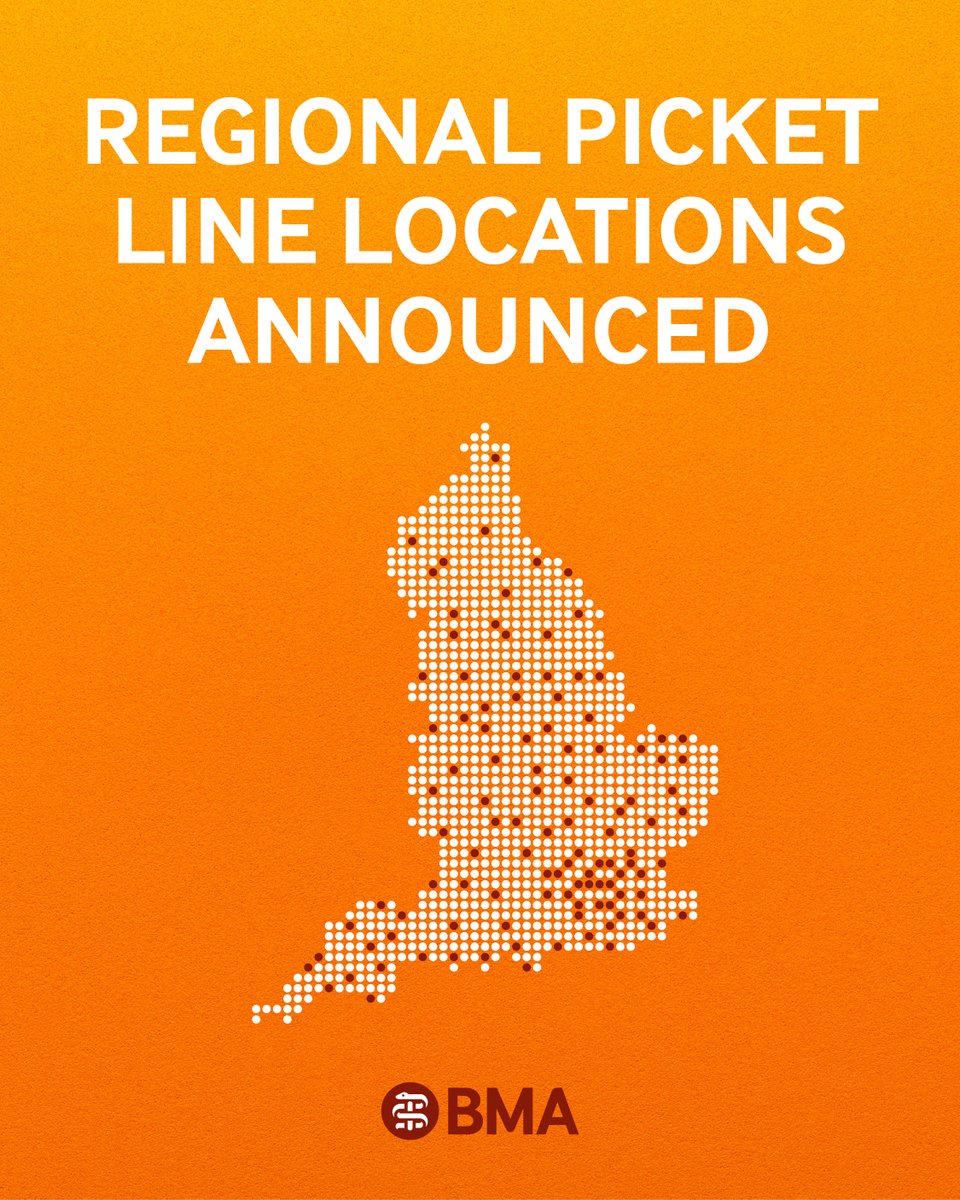Talks with the Government are ongoing, but with no credible offer on the table our work to restore pay and value continues.
 
Strike action is nothing without pickets.

And picket lines are nothing without people.

Find your nearest picket: bma.org.uk/rdpicketlines #PayRestoration